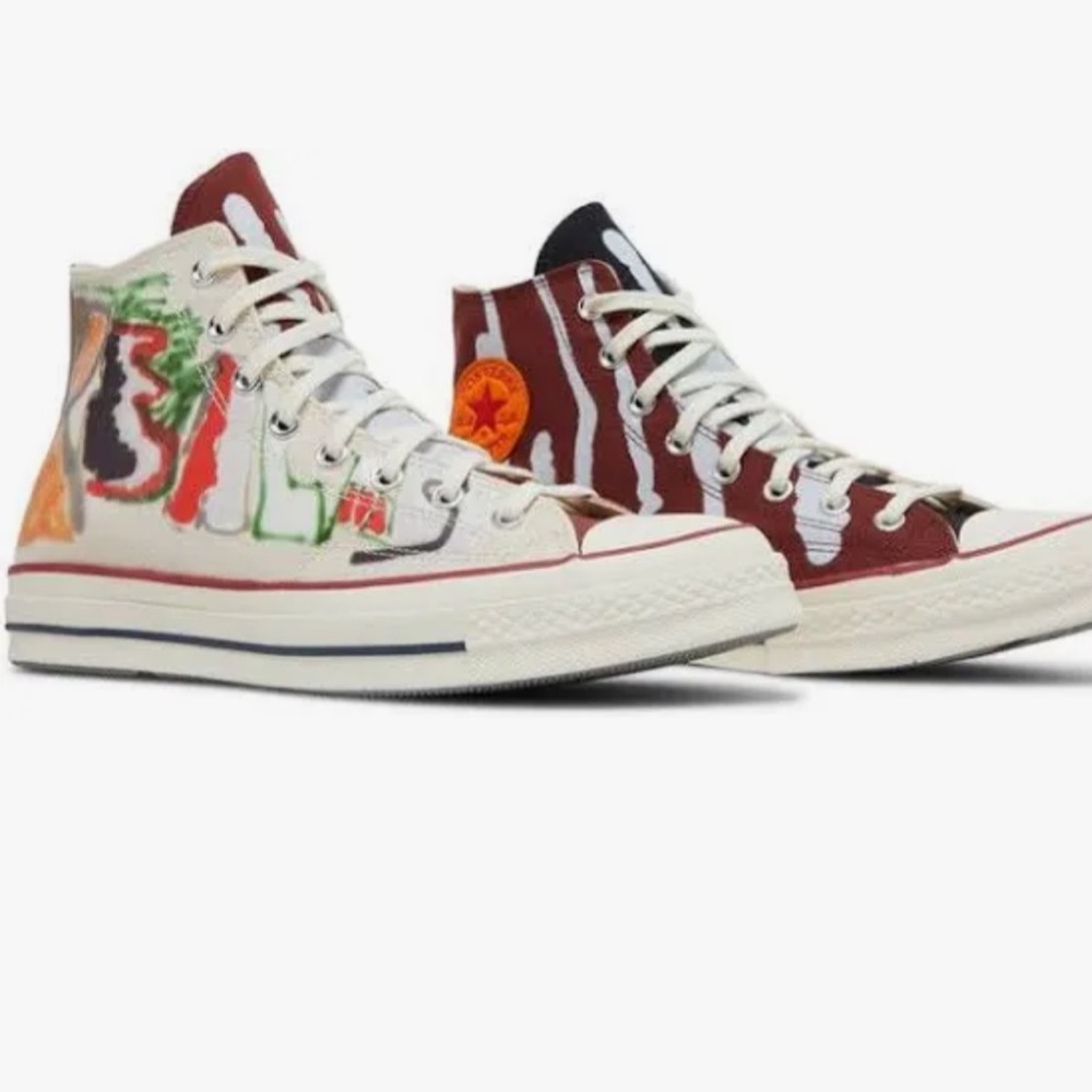 Converse Come Tees X Converse Chick 70 High Top REALMS AND REALITIES multi